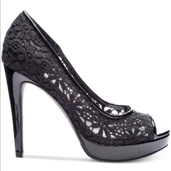 Chinese Laundry Shoes - New Black Lace Pumps